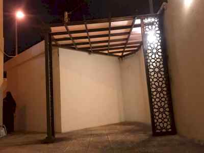 تركيب أحدث تصميمات مظلات خشبية في جدة 0500301