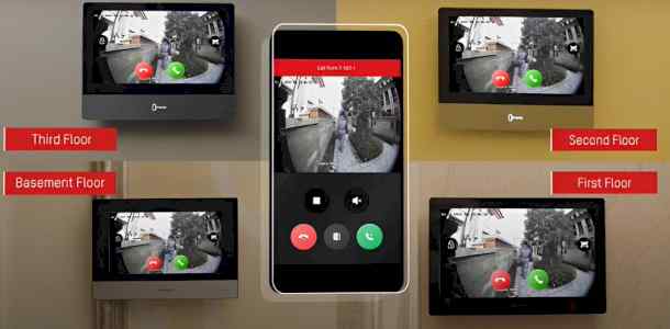 جهاز انتركم Hikvision للمنازل والشركات