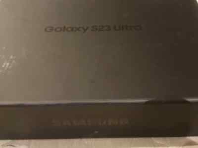 سامسونج s23 ultra جديد أسود فانتوم 512 مع شاح