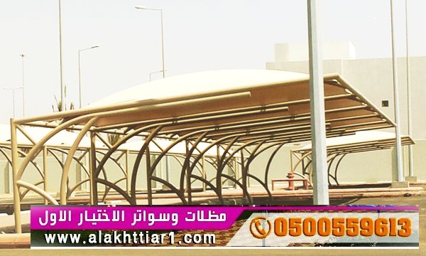 اختيار الرياض لتركيب مشاريع مظلات السيارات