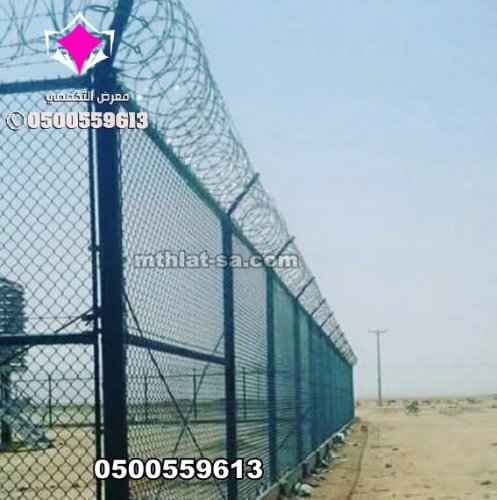 تركيب شبوك الأسوار الامنيه شبك المزارع